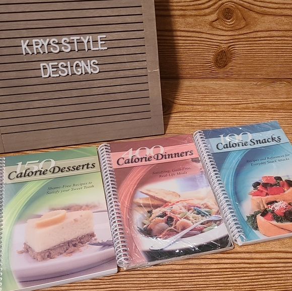 Other - Low-Calorie Cookbooks (3) Dinner Snack Dessert